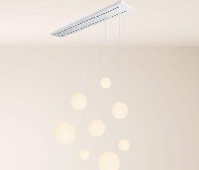 s-luce-Orb-Esstischleuchte-8-flammig Weiss Weiss