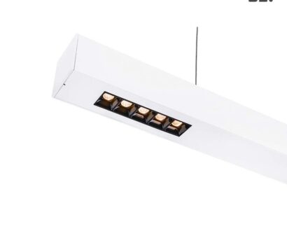 SLV Q-Line LED Pendelleuchte 1m Weiß 3000K
