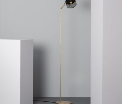Stehlampe Veressa schwarz